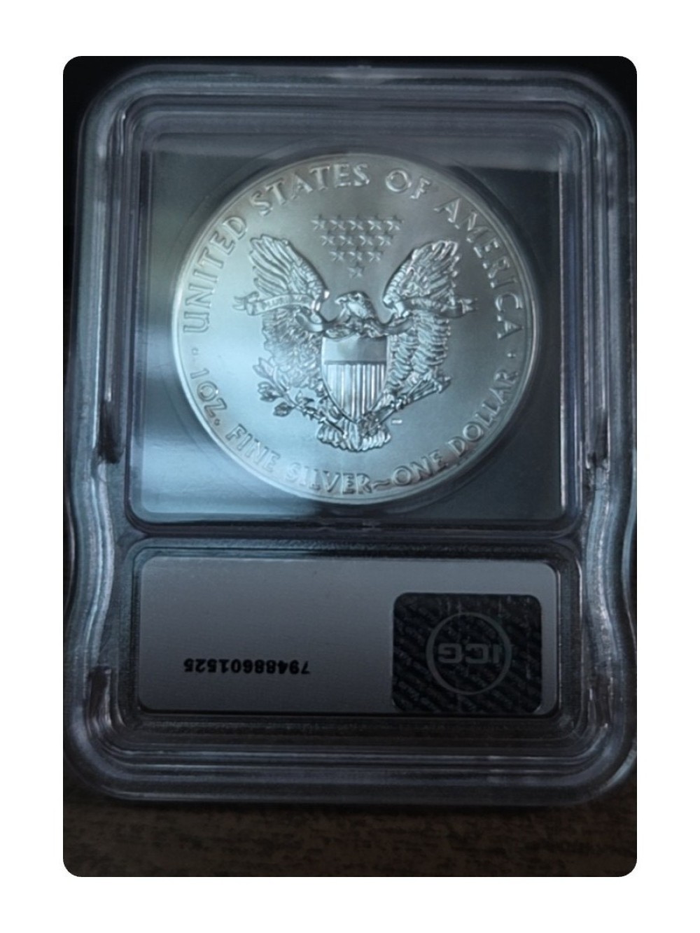 2014 American Silver Eagle MS70 photo 2
