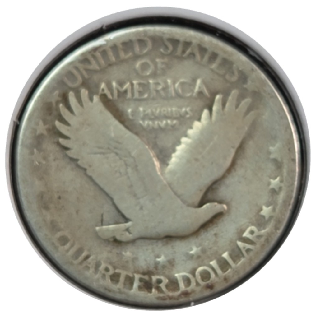 1927-S Standing Liberty Quarter AG3 photo 2