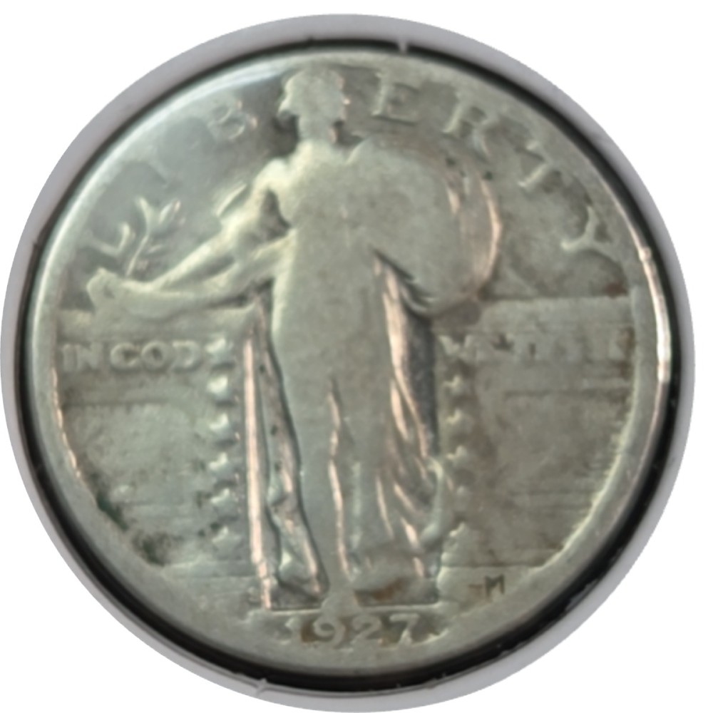 1927-S Standing Liberty Quarter AG3