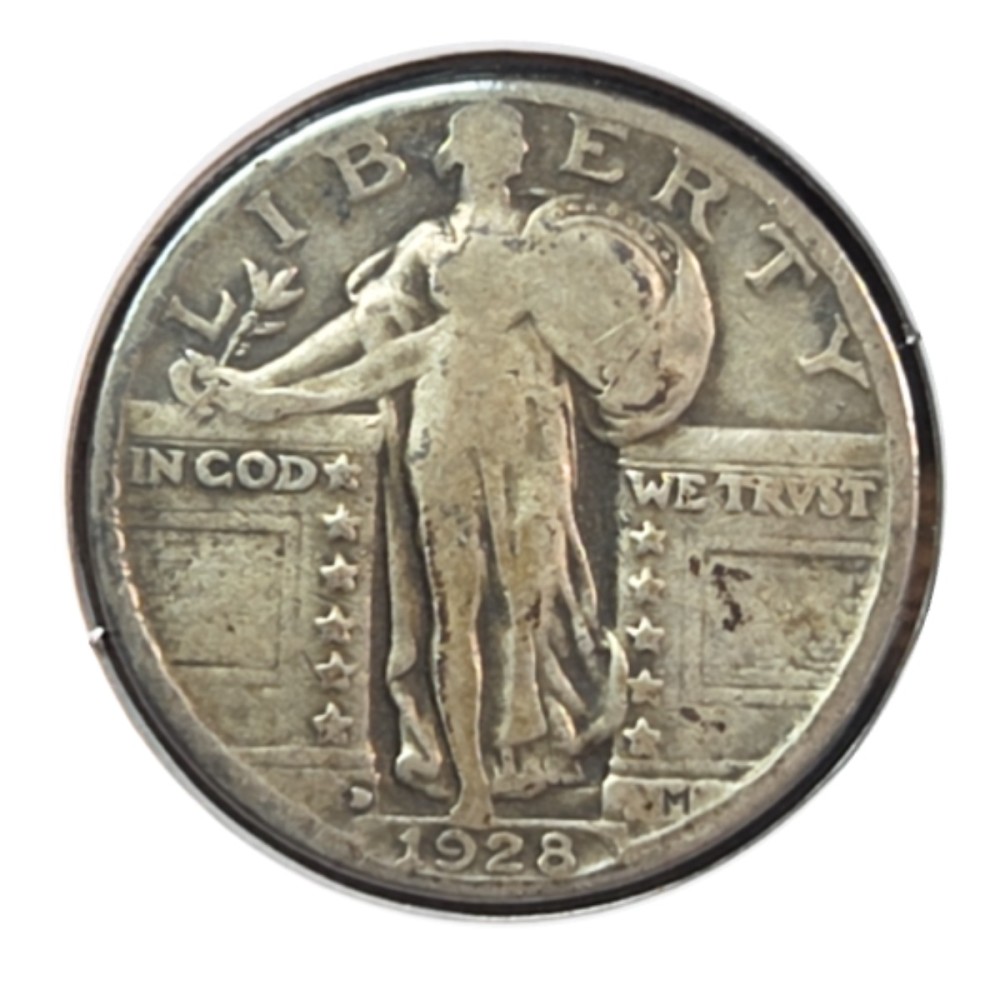 1928-D Standing Liberty Quarter G6