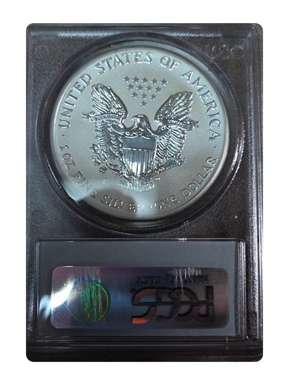 2006-P American Silver Eagle Reverse PR photo 2