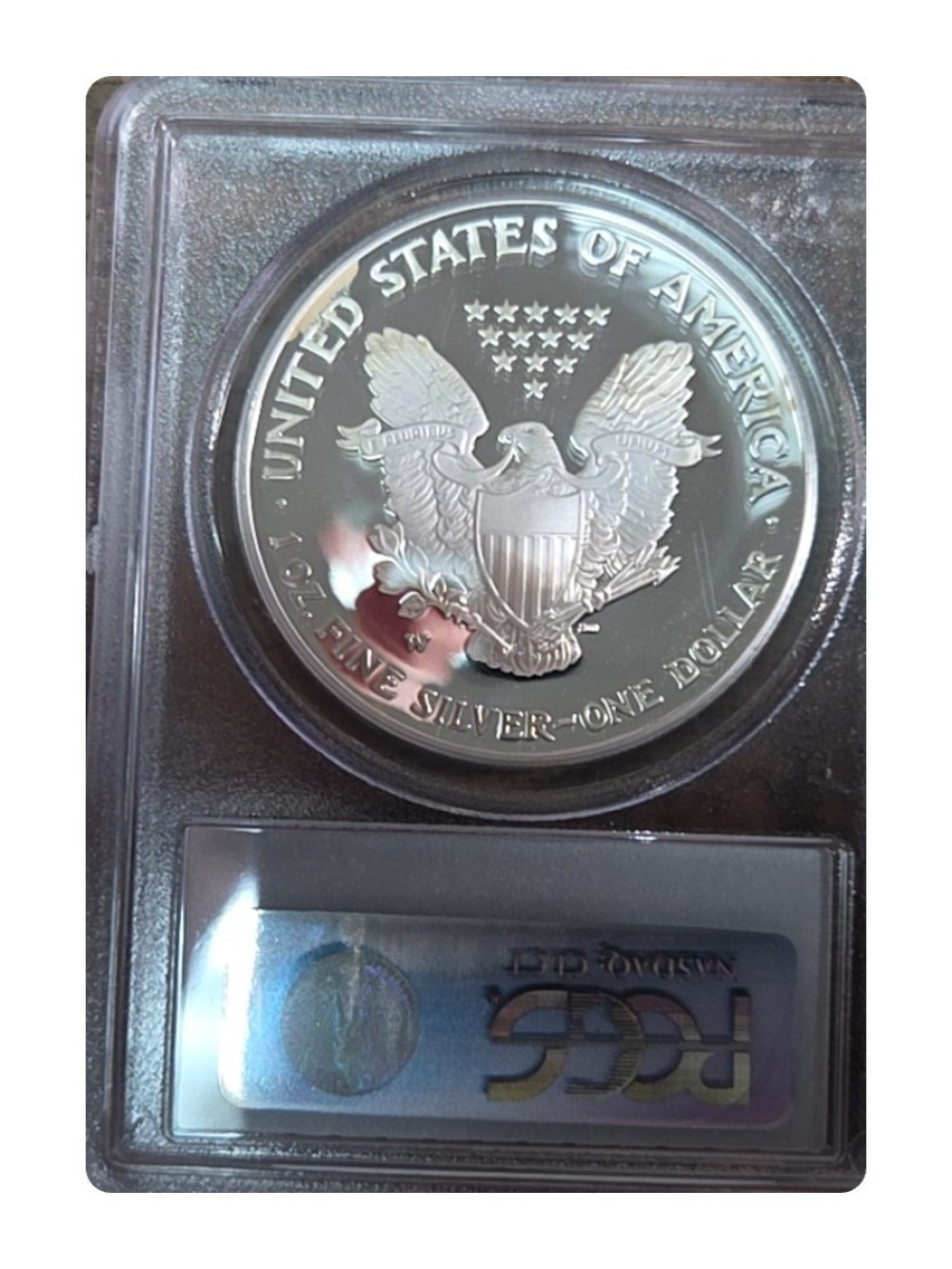 2006-W American Silver Eagle PR 69 photo 2