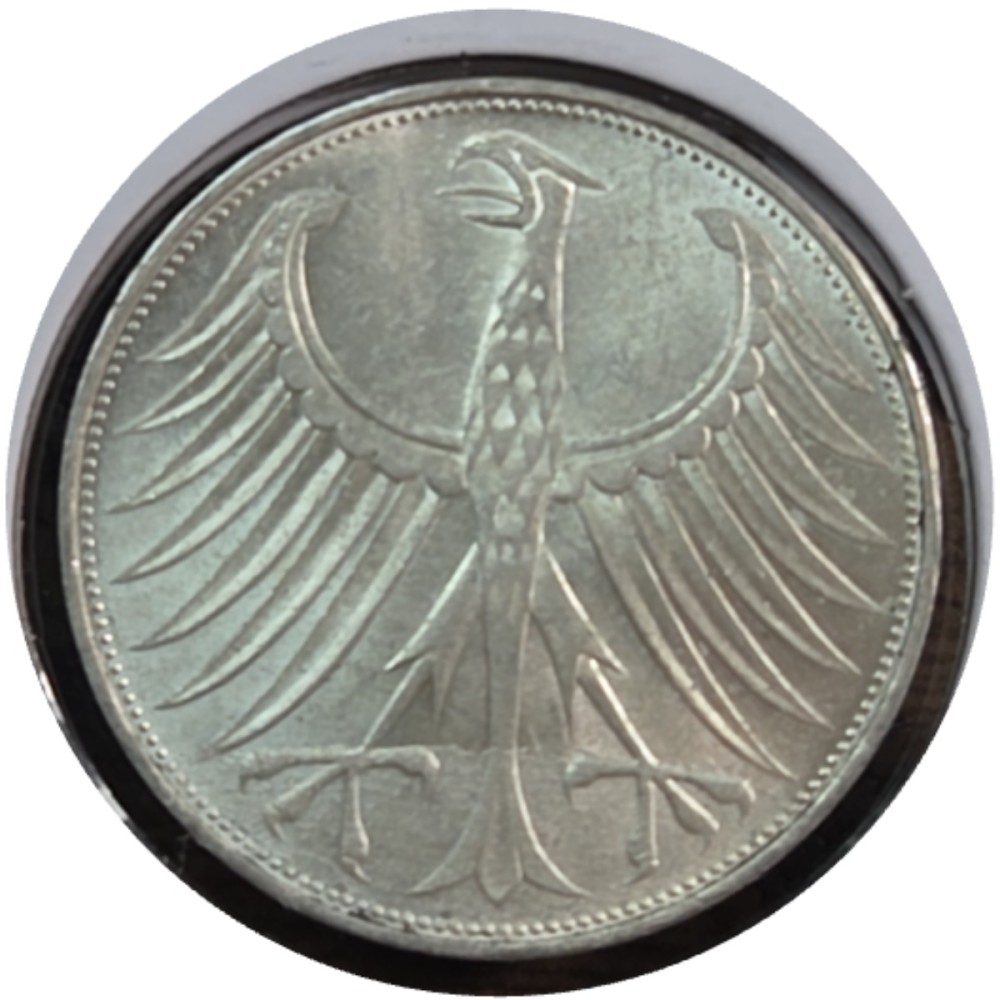 1971-D Germany 5 Mark photo 2