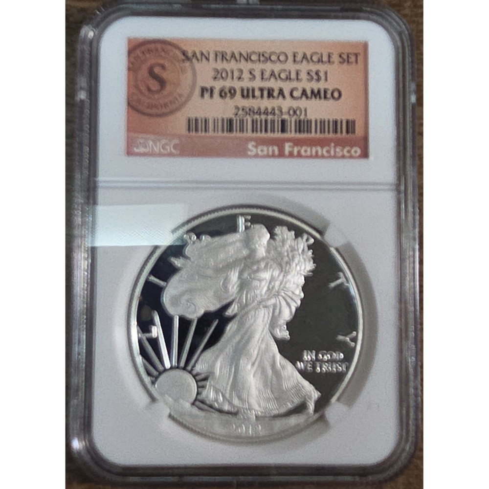 2012-S American Silver Eagle PR DCAM