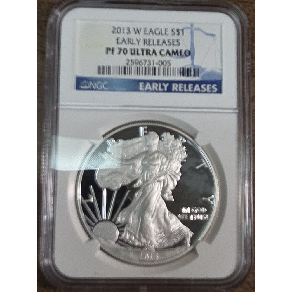 2013-W American Silver Eagle, Reverse Proof PR