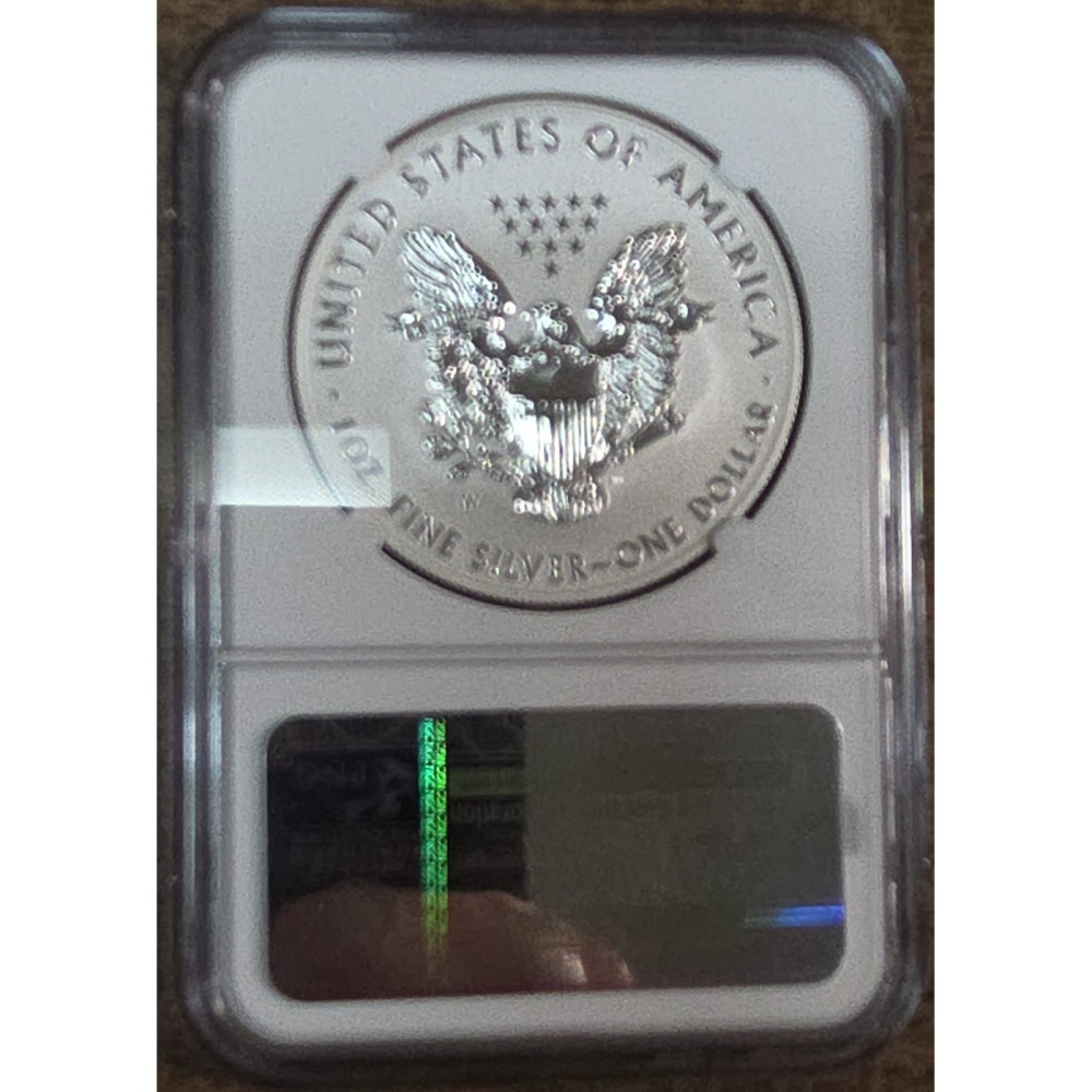 2013-W American Silver Eagle, Reverse Proof PR photo 2
