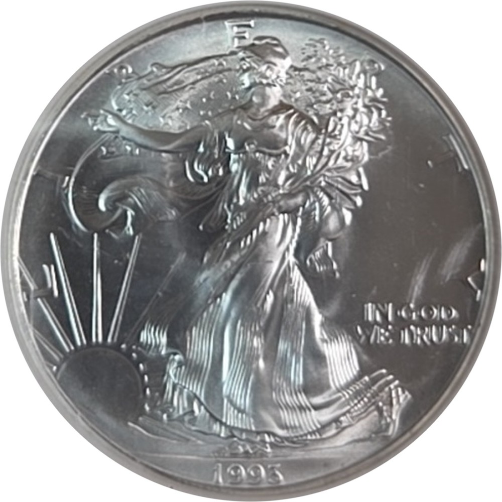 1993 American Silver Eagle MS69 photo 2