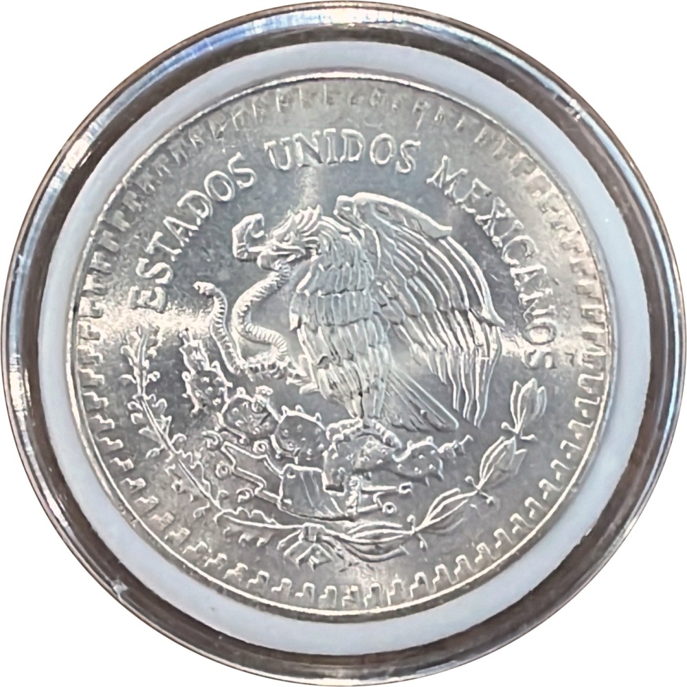 1984-MO Mexico Silver Libertad 1oz photo 2