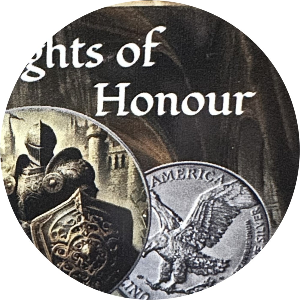 2024 American Eagle Knights of Honor Defender of the Crown 1oz Silver Coin photo 2