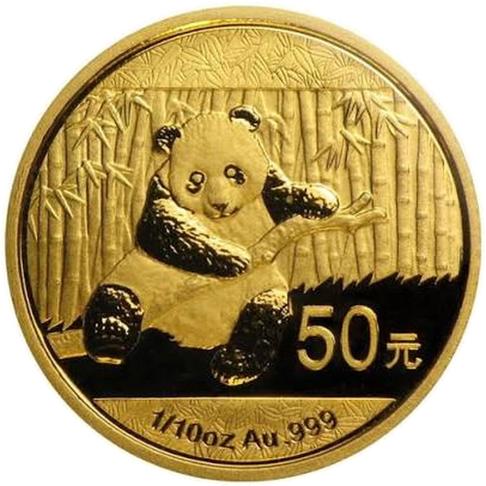 2014 China Gold Panda (1/10oz Gold)