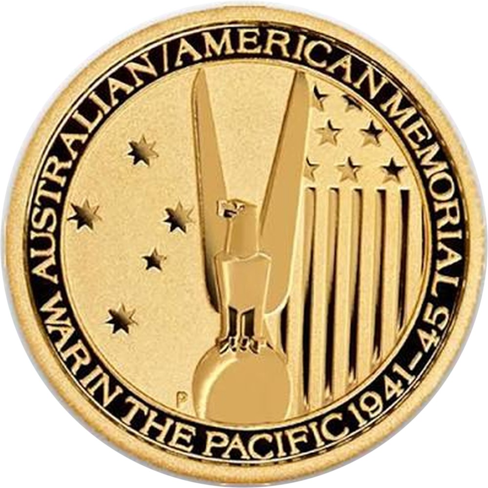 2013 1/10oz Gold Perth Mint War in the Pacific