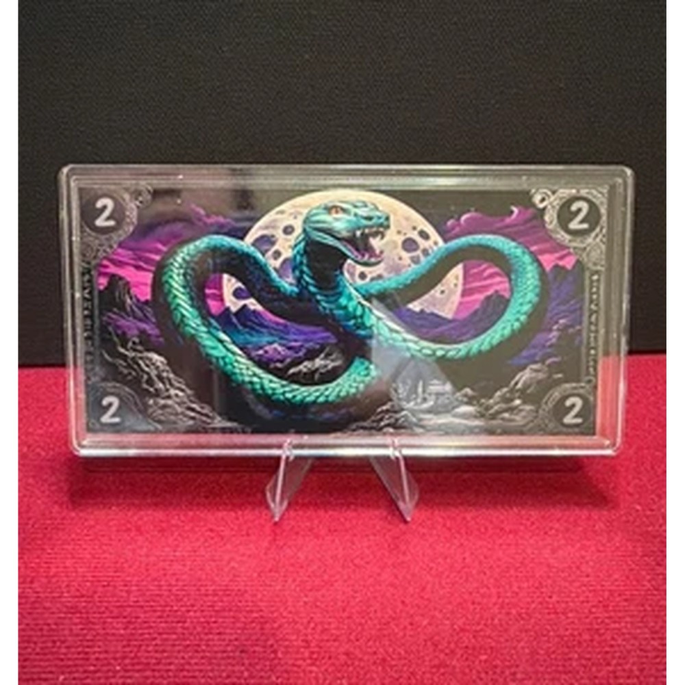 10g 2025 Year of the snake proof silver note