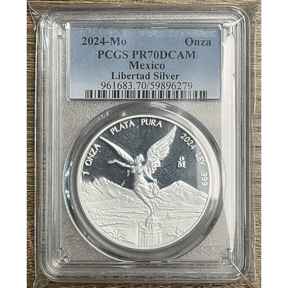 2024-MO Mexico Silver Libertad 1oz Proof DCAM PR70