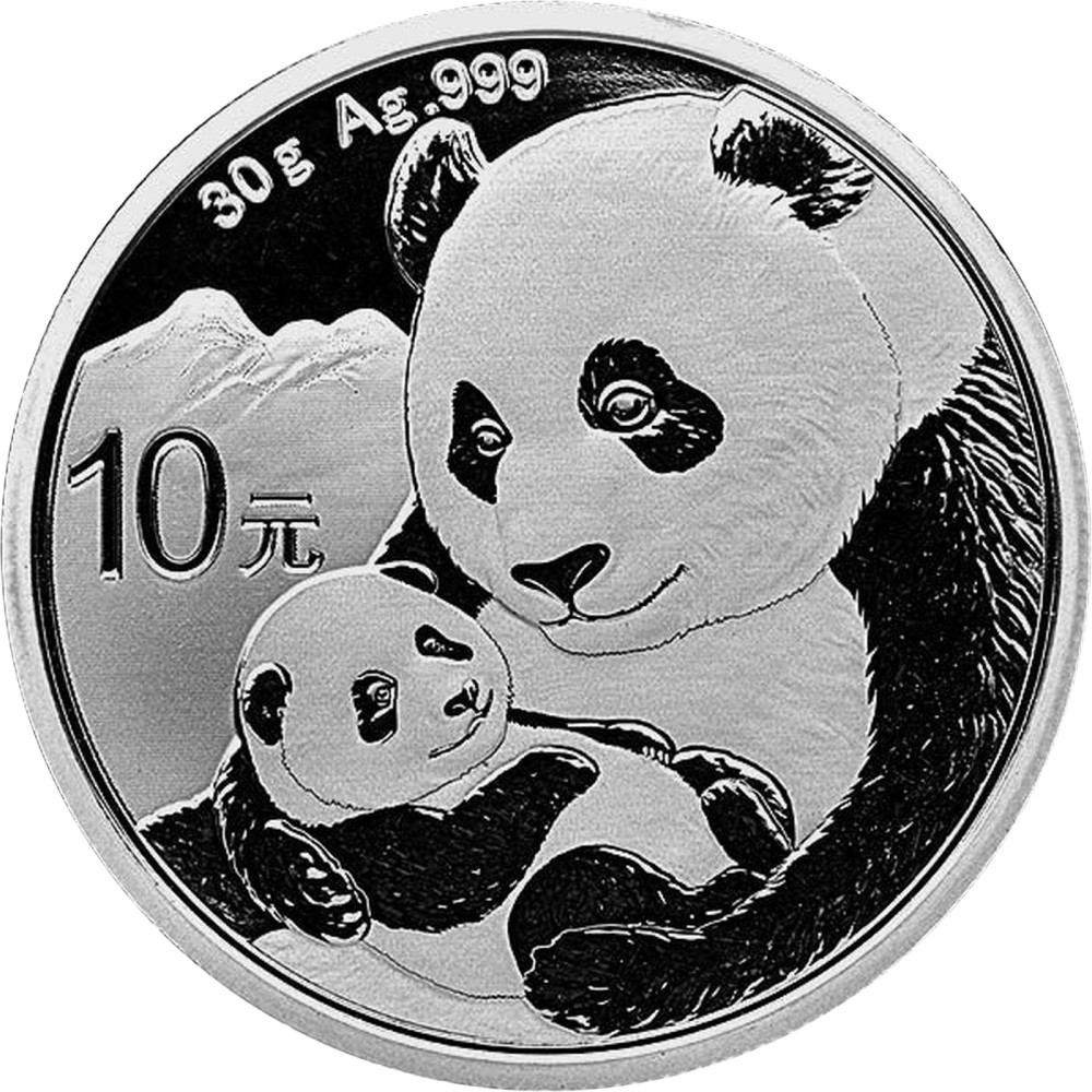 Chinese Panda 1 oz Silver