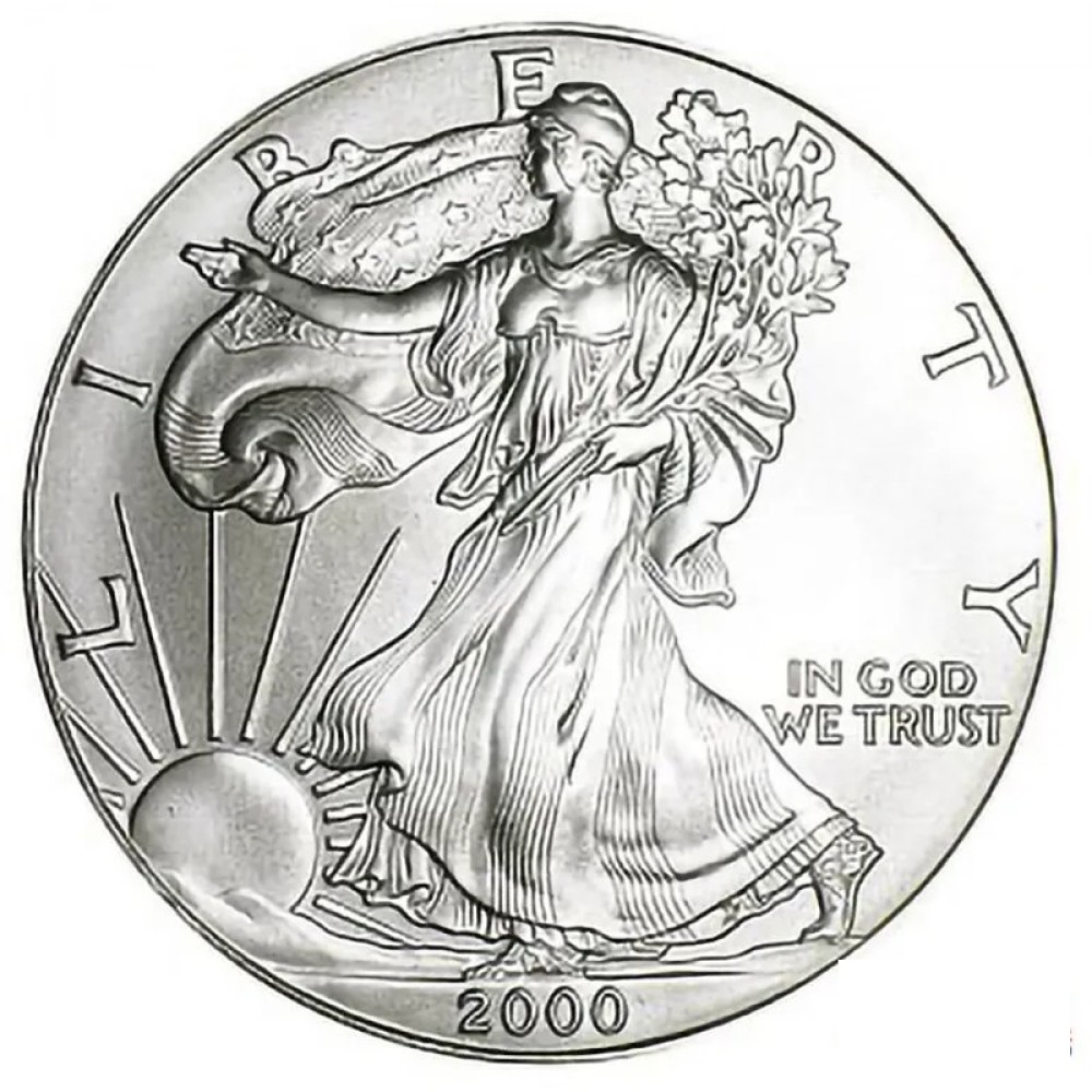 2000 American Silver Eagle