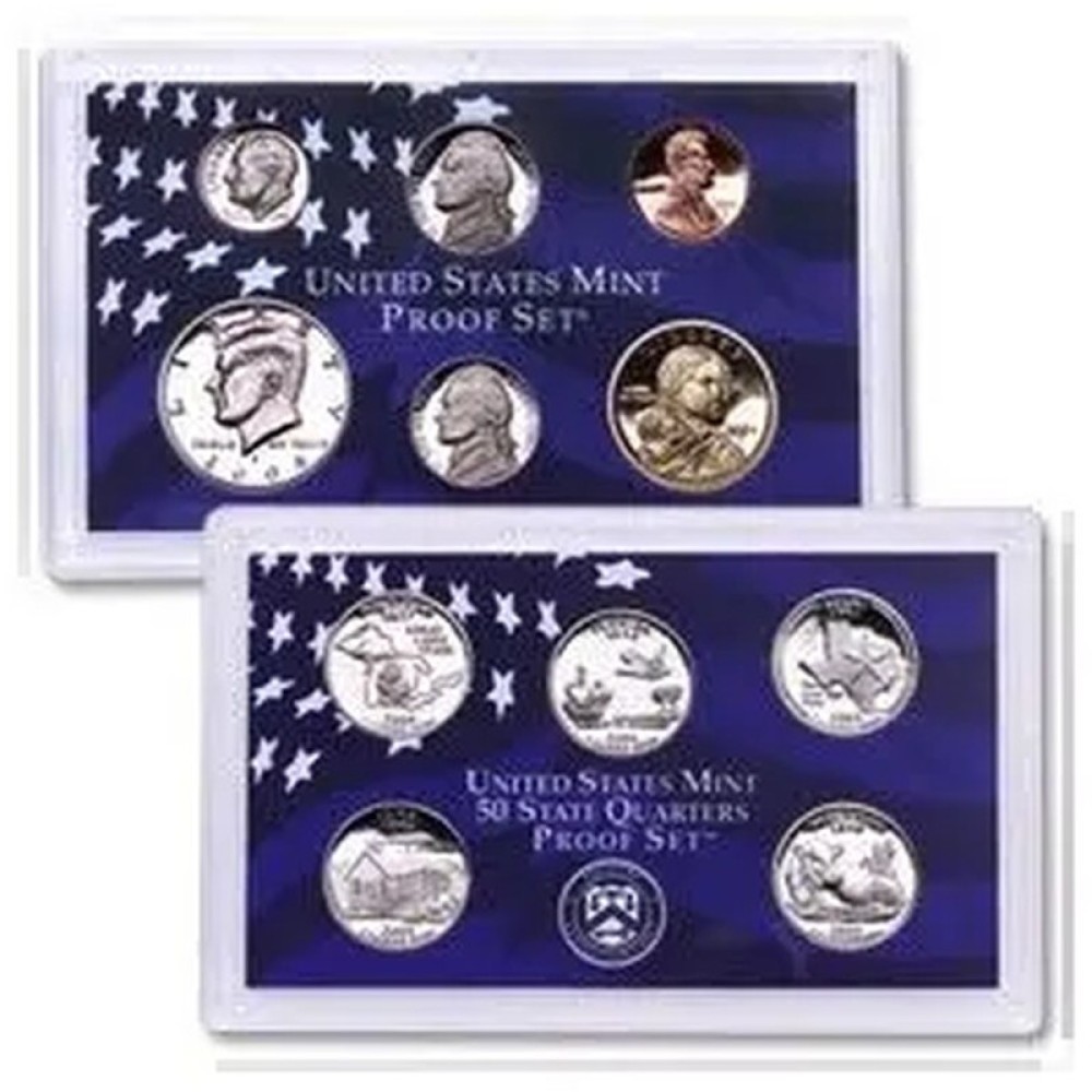 2004-S Proof Set - Clad, 11 Coins PR