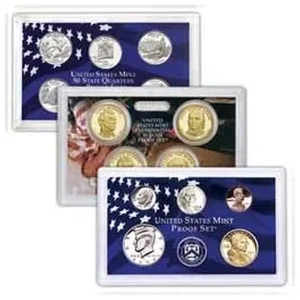 2008-S Proof Set - Clad, 14 Coins PR
