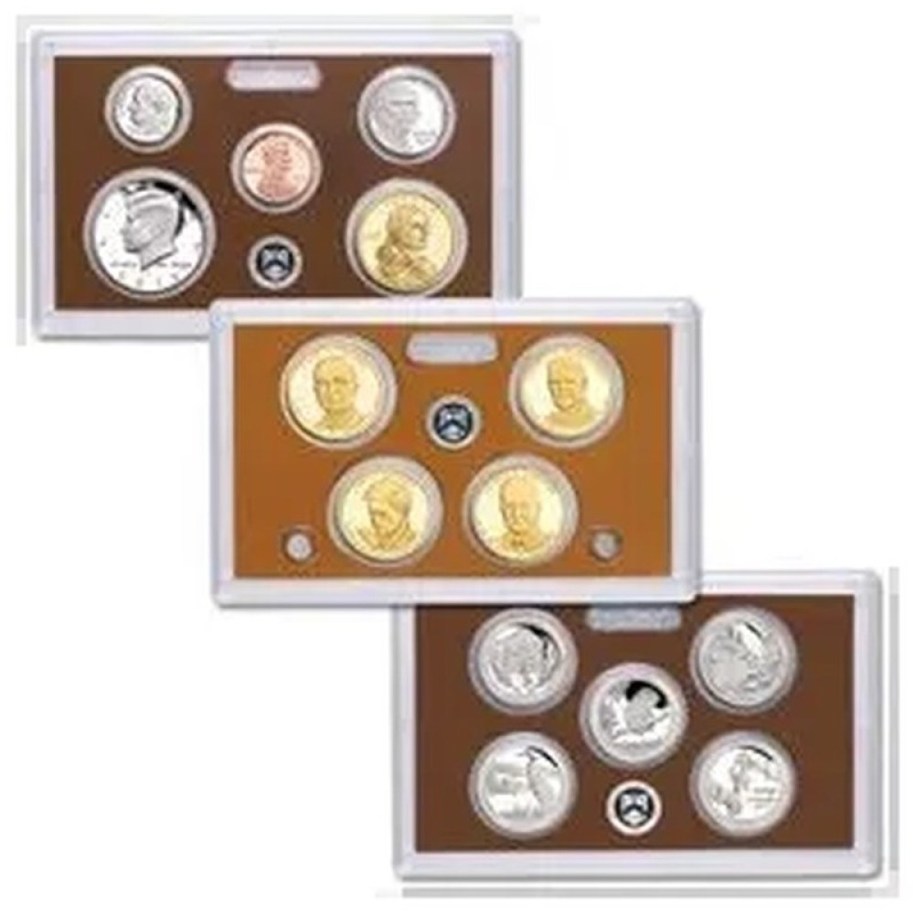 2015-S Proof Set - Clad, 14 Coins PR