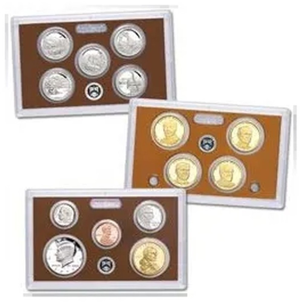 2014-S Proof Set - Clad, 14 Coins PR