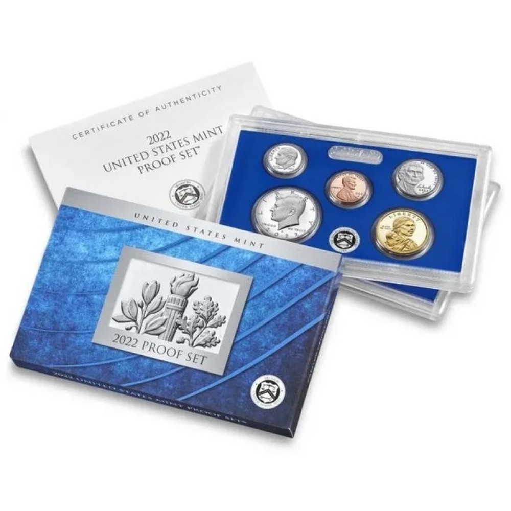 2022-S Proof Set American Innovation Reverse Proof Set, 4 Coins PR