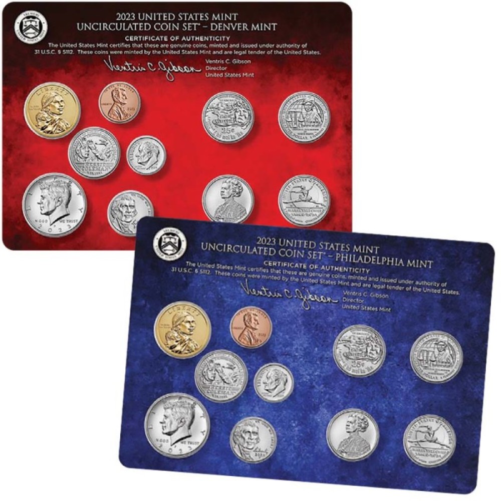 2023 Mint Set, 20 Coins