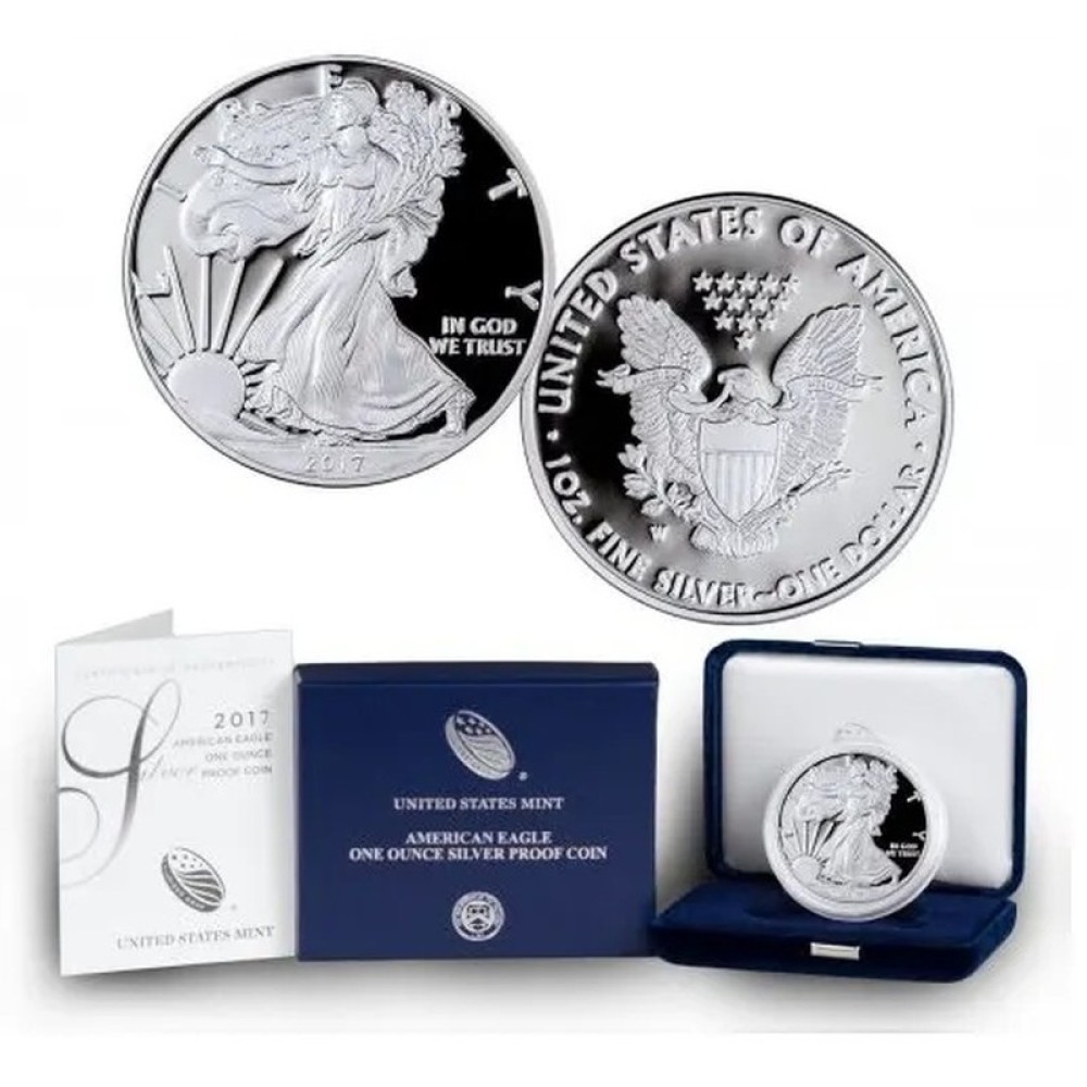 2017 American Silver Eagle MS70