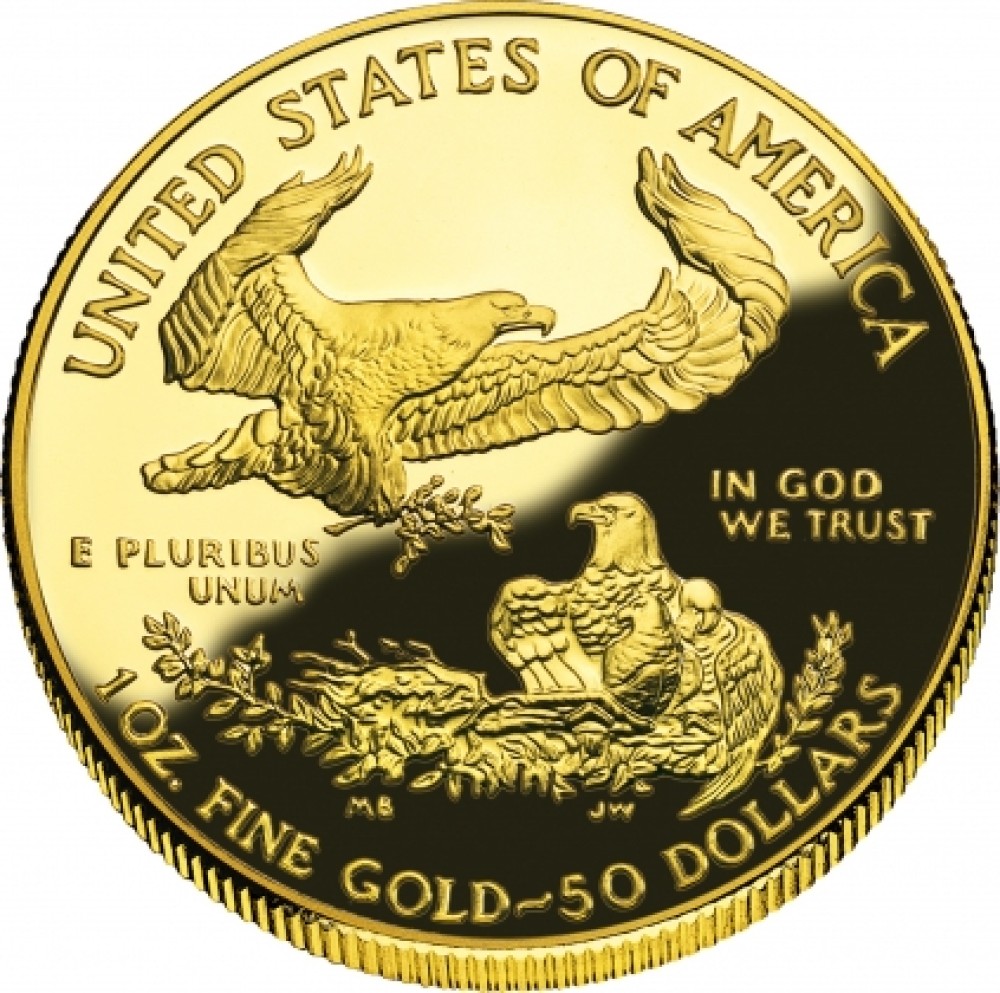 1998 Gold Eagle Proof 1oz Gold Bullion photo 2