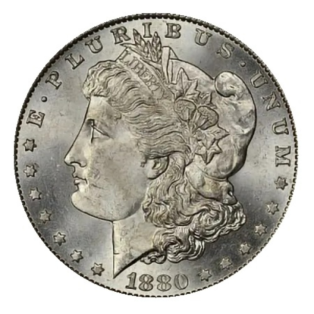 1880-CC Morgan Dollar