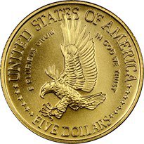 Modern Commemorative $5 (1982-Date) reverse, 