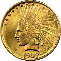 Indian Head $10 (1907-1933)