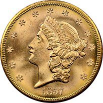 Liberty Head $20 (1849-1907)