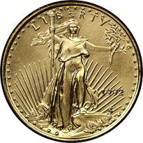 Gold Eagle $5 - 1/10 Ounce (1986-Date)