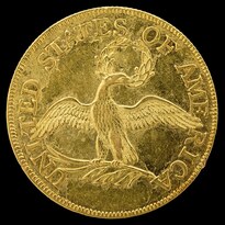 Draped Bust $5 Half Eagle (1795-1807) reverse, 