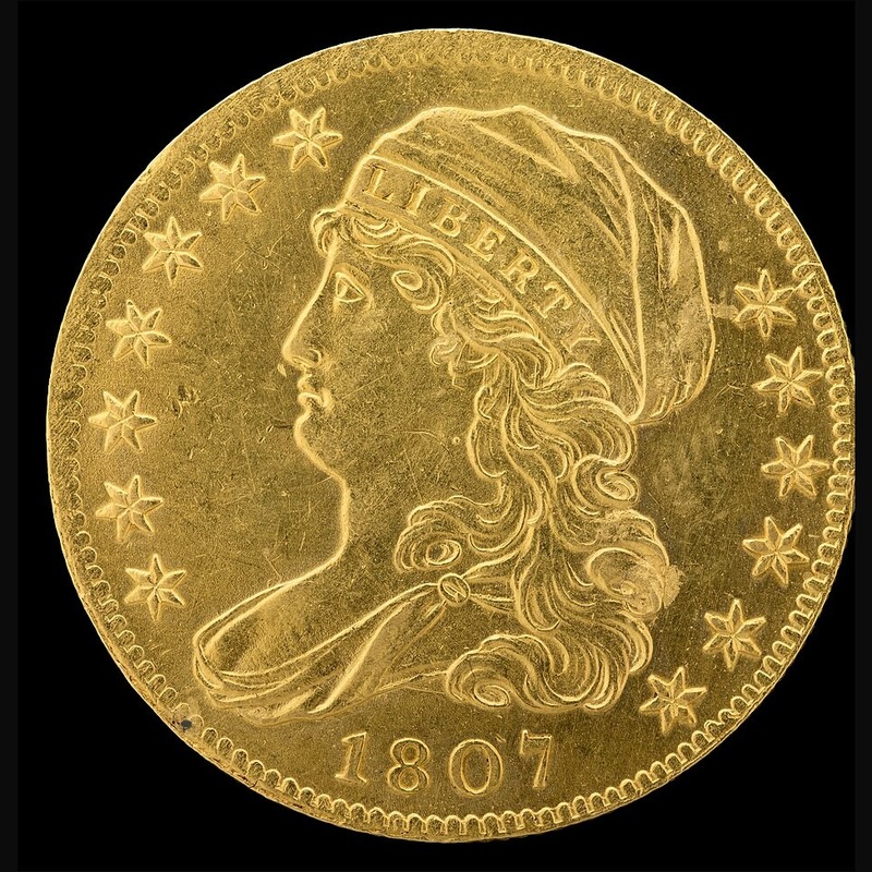 Capped Bust $5 Half Eagle (1807-1834)