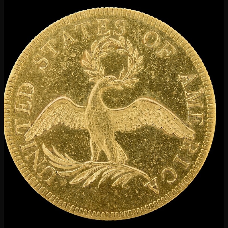Draped Bust $10 Eagle (1795-1804) reverse, 