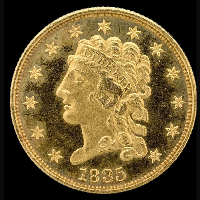 Classic Head $2.50 Quarter Eagle (1834-1839)